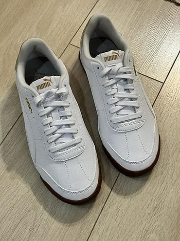 шапка puma: Кроссовки, 37, Puma, Новый, цвет - Белый, Самовывоз, Платная доставка — 1