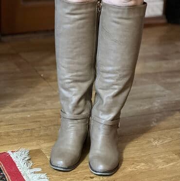 женская модельная обувь больших размеров: Продаю женские сапоги,очень теплые — 3