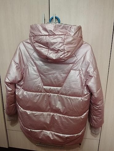 пуховик на девочку: Пуховик, Длинная модель, Стеганый, Стандарт — 2