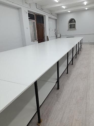 Бизнес үчүн жабдуулар: Кийим бычуучу үстөл, түсү - Ак — 1