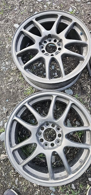 шипы на колеса: Литые Диски R 17 Work, Комплект, отверстий - 5, Б/у — 1