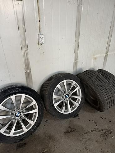 Колеса в сборе R 17, Лето, Б/у, Комплект, Легковые, Литые, отверстий - 5