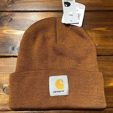 Пальто: Шапка бини Carhartt. Базовая шапка в каждом гардеробе. Теплые — 5