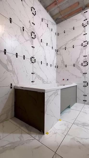 строители бани: Отделка ванных комнат «под ключ» - Комплексные работы: разметка — 4