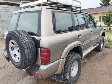 дизел мотор: Nissan Patrol: 2001 г., 3 л, Автоматтык, Дизель, Жол тандабас — 2