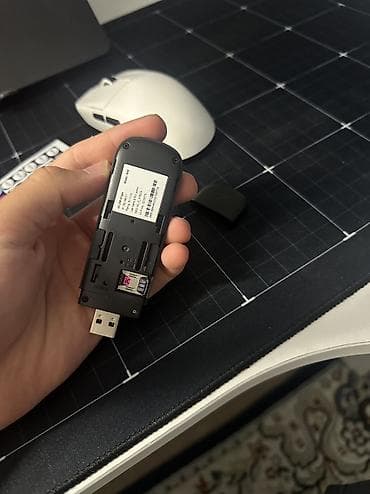Модемдер жана тармак жабдуулары: USB роутер от O! внутри находится сим карта нужно подключить роутер к — 2
