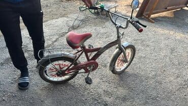 велосипеды в бишкеке: Детский велосипед, 4-колесный, 4 - 6 лет, Б/у — 2