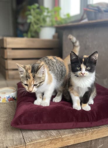 7 месяцев, Девочка, Рыжий, Приучена к лотку, Проглистована