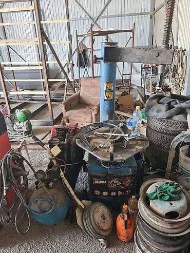 Авто тейлөө жабдуулары: Шиномонтажный комплект: станок для монтажа/демонтажа шин + — 2