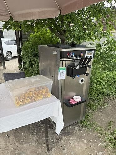 делика кирпич: Аппарат для мягкого мороженого (фризер) с тремя рычагами - — 2