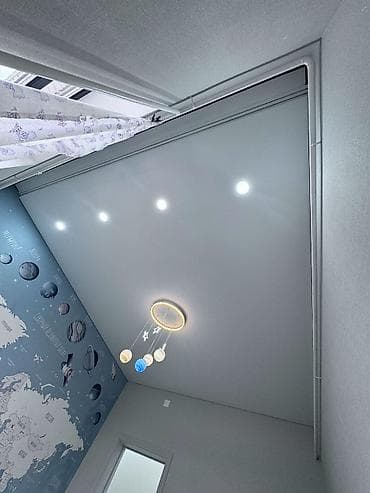 Натяжной потолок Глянцевое, 3D потолки, Матовое Бесплатный замер, Бесплатная консультация, Гарантия