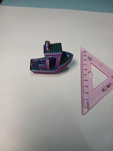 Спорт жана эс алуу: 3D‑печать: миниатюрная лодка “Benchy” - Материал: пластик (FDM/PLA) — 1
