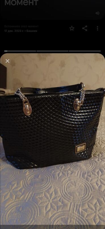 брендовые сумки: 1. Новая кожанная-лакированная сумка для стильных дам — 1