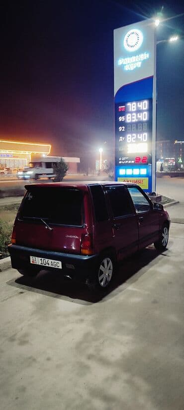 Daewoo Tico: 1995 г., 0.8 л, Механика, Бензин