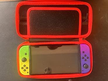 Техника и электроника: Nintendo Switch OLED Splatoon 3 Edition + 4 игры Продаю Nintendo — 4