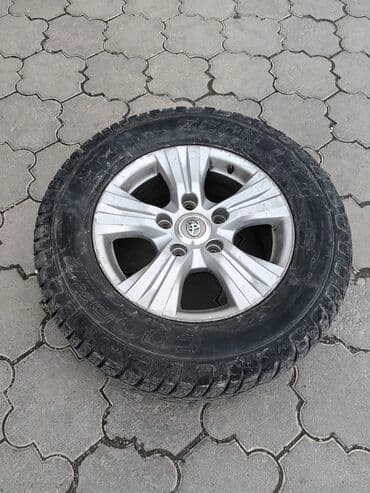 шины для внедорожников бу: Колеса в сборе 285 / 60 / R 18, Всесезонная, Б/у, Комплект, Внедорожные (АТ/МТ), Литые, отверстий - 5 — 1