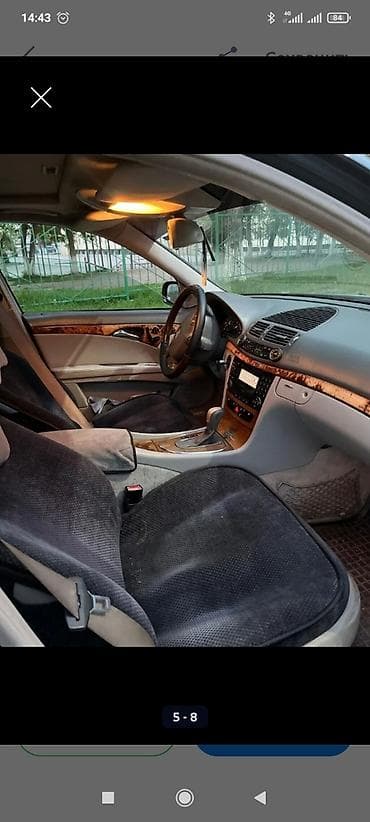 v class: Mercedes-Benz E-Class: 2003 г., 3.2 л, Автомат, Бензин, Седан — 10