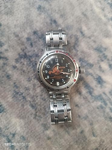 часы окул ата: Классикалык сааттар саат, Vostok, Россия, Суу өткөрбөөчү, Эркектердики — 1