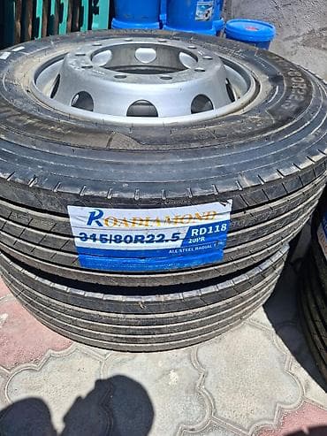 Шины и диски: Колеса в сборе 315 / 80 / R 22,5, Лето, Новый, Грузовики/Автобусы, Железные, отверстий - 10 — 5