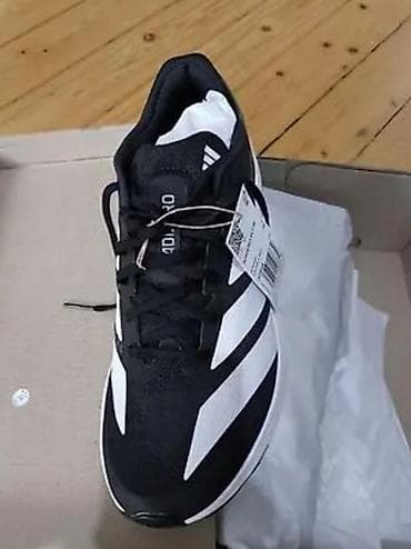 Мужские кроссовки, 40, 40.5, Adidas, Новый, цвет - Черный