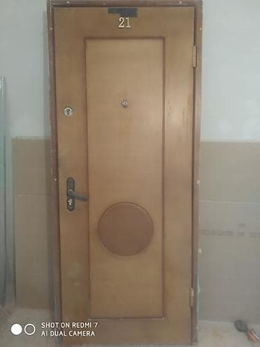 дверь наружная: Двери для домов и квартир, Деревянная, Одностворчатая, Правосторонняя, цвет - Коричневый — 4