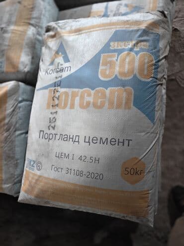 прожектор на крышу: Korcem цемент, M-500, 50 кг/м³ — 2