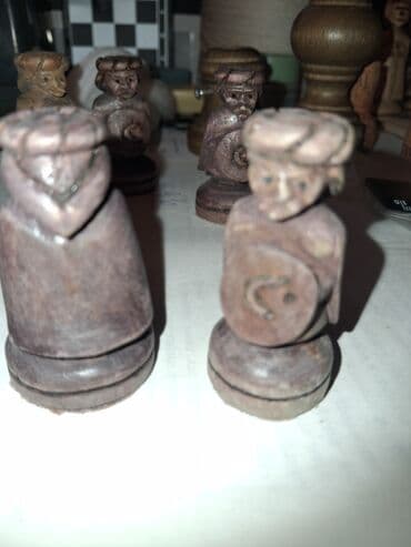 купить шахматы ручной работы: Шахматная фигура - пешка. ручной работы из дерева. - Материал — 3