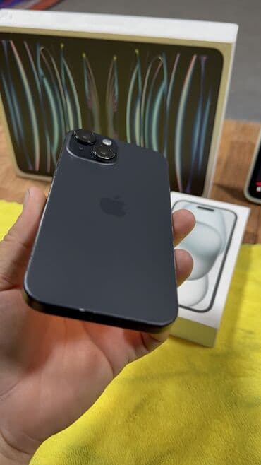 сколько стоит iphone 15 в бишкеке: IPhone 15, Б/у, 128 ГБ, Коробка, 90 % — 3