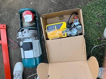 лебедки: Лебедка электрическая Russmash PA1000 (малый электрический кран) — 4