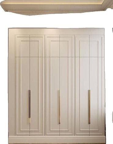 ящики: Шифоньер, шкаф для одежды, Прямой, МДФ — 2