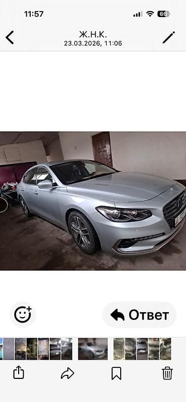 для салона авто: Hyundai Grandeur: 2018 г., Автомат, Бензин, Седан — 2