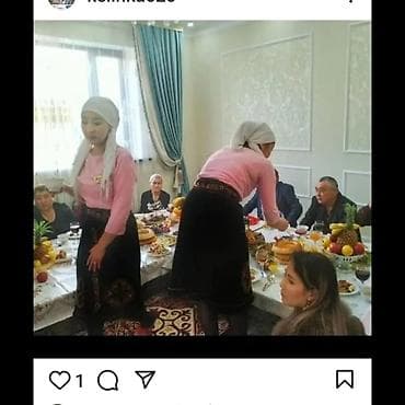 Көчмө банкеттер | Идиш жуугучтар, Официанттар — 1