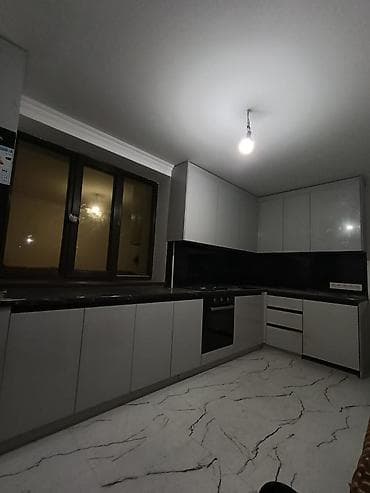 раковина с тумбой бу: Кухонный гарнитур, цвет - Серый — 4