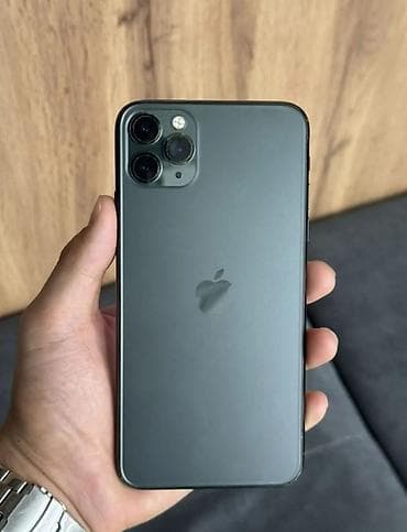айфон 11 про мак: IPhone 11 Pro Max, 256 ГБ, Matte Midnight Green, 95 % — 1