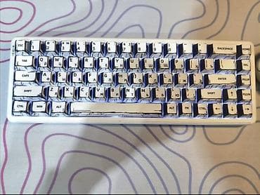 моно мировая полия: Клавиатура, Ajazz, Механическая, Bluetooth, Проводное подключение — 1
