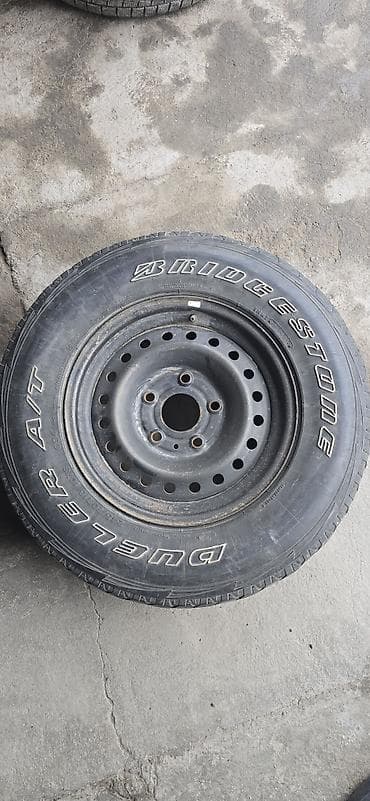 Колеса в сборе 215 / 70 / R 16, Всесезонная, 1 шт, Внедорожные (АТ/МТ), Железные