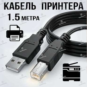 usb hub: Кабель для подключения периферийных устройств USB 2.0 A/B — идеальное — 1