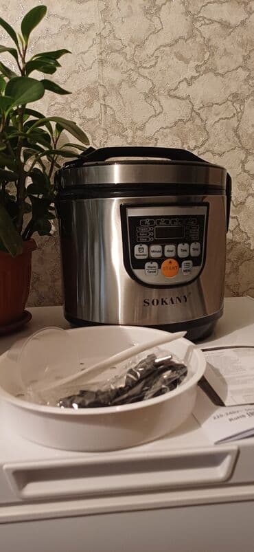 2011 сокет: Мультиварка SOKANY, объем 5.0 л - Корпус из нержавеющей стали с — 7