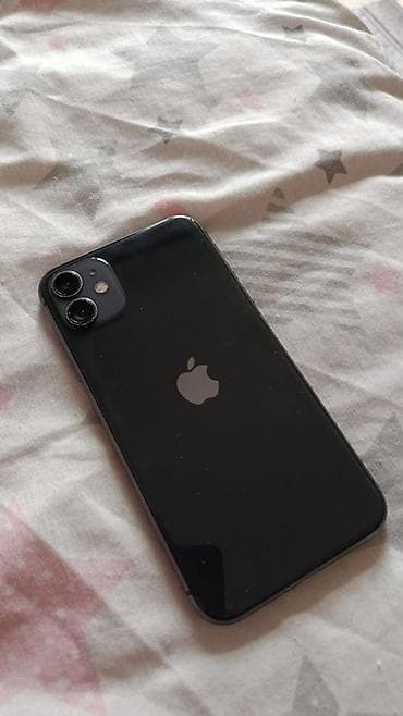 9 iphone: IPhone 11, Б/у, 256 ГБ, Черный, Чехол, 74 % — 1