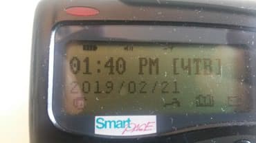 стенный часы: Пейджер( можно использовать как часы, будильник, календарь ) — 1