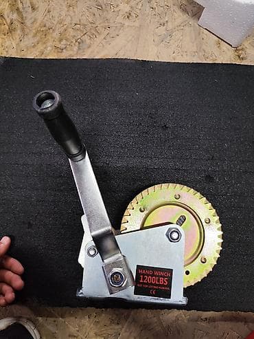 стопор: Ручная лебёдка с тросом - Тип: ручная лебёдка (Hand Winch) - — 3