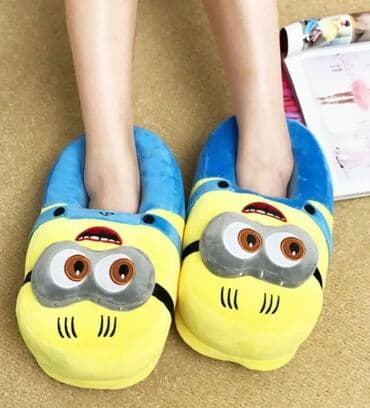 Тапочки миньоны !!!!
Размер 35-40