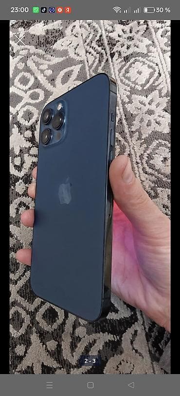 samsung a2 core: IPhone 12 Pro Max, Pacific Blue, Зарядное устройство, 76 % — 8