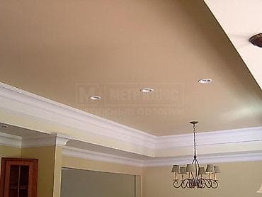 Натяжной потолок: Натяжной потолок Матовое Монтаж — 4