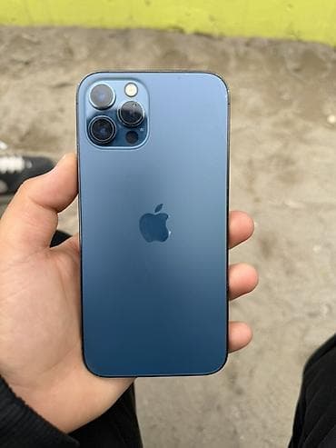 IPhone 12 Pro, Б/у, 128 ГБ, Pacific Blue, 79 %