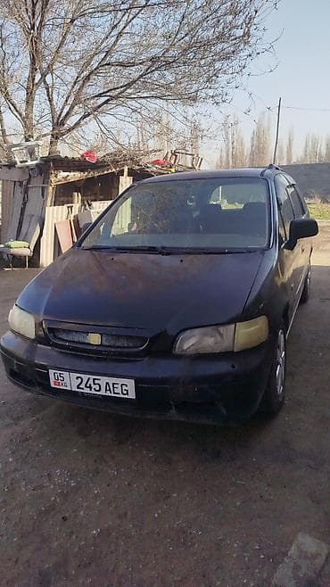 посадка машины: Honda Odyssey: 1996 г., 2.2 л, Автомат, Бензин, Минивэн — 3