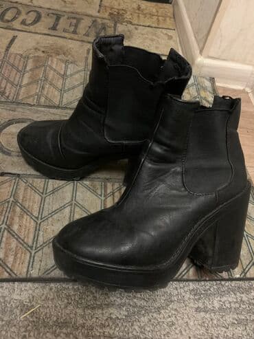 Женская обувь: Ботильоны, Ботинки 36-36,5 размер, фирмы Зара.Высота каблука 10 см — 3