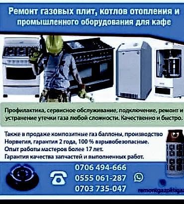 печка для пиццы: Ремонт и обслуживание газового оборудования. Выезд и диагностика по — 1