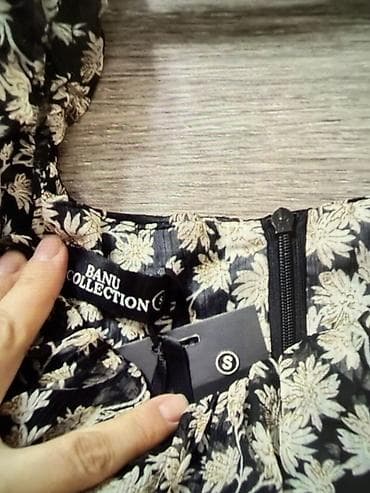Жеке буюмдар: Блузка, Бохо, Трикотаж, Solid print, Кыска модель — 7
