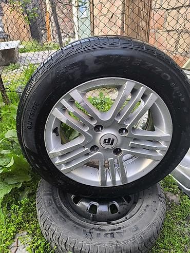 sailun: Колеса в сборе R 15, Лето, Б/у, 1 шт, Легковые, Литые, отверстий - 4 — 1